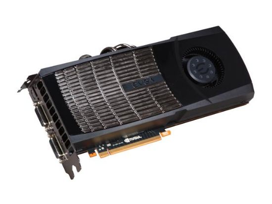 Picture of EVGA 015-P3-1485 TX SuperClocked GeForce GTX 480 (Fermi) 1536MB 384-bit GDDR5 PCI Express 2.0 x16 HDCP Ready SLI Support Video Card
