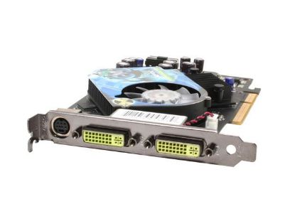 Picture of XFX PV-T73A-UDF7 GeForce 7600GT 256MB 128-bit GDDR3 AGP 4X/8X Video Card