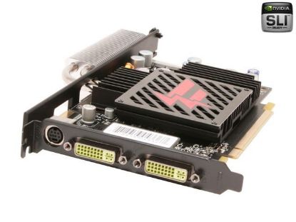 Picture of XFX PV T73G U1D4 GeForce 7600GT 256MB 128-bit GDDR3 PCI Express x16 SLI Support Fatal1ty Professional Series Video Card
