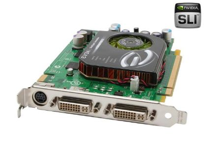 Picture of EVGA 256 P2 N553 A1 GeForce 7600GT 256MB 128-bit GDDR3 PCI Express x16 SLI Supported Video Card