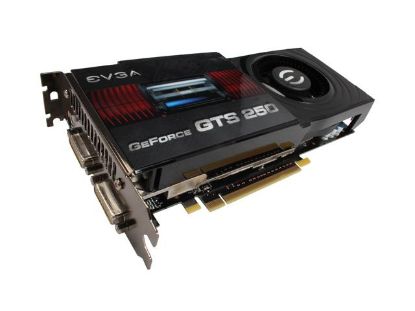 Picture of EVGA 01G P3 1155 B1 GeForce GTS 250 1GB 256-bit GDDR3 PCI Express 2.0 x16 HDCP Ready SLI Support Video Card