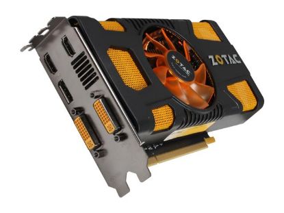 Picture of ZOTAC 288-2N218-000ZT GeForce GTX 560 (Fermi) 1GB 256-bit GDDR5 PCI Express 2.0 x16 HDCP Ready SLI Support Video Card