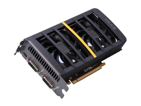 Picture of EVGA 01G P3 1466 K3 GeForce GTX 560 (Fermi) DS SSC 1GB 256-bit GDDR5 PCI Express 2.0 x16 HDCP Ready SLI Support Video Card