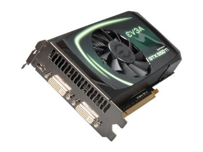 Picture of EVGA 01G P3 1557 A1 SuperClocked GeForce GTX 550 Ti (Fermi) 1GB 192-bit GDDR5 PCI Express 2.0 x16 HDCP Ready SLI Support Video Card