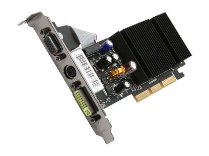 Picture of XFX PV T44D YANG GeForce 6200LE 512MB 64-bit DDR2 AGP 8X Video Card