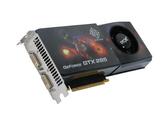 Picture of BFG BFGEGTX2851024OCXBE GeForce GTX 285 1GB 512-bit GDDR3 PCI Express 2.0 x16 HDCP Ready SLI Support Video Card