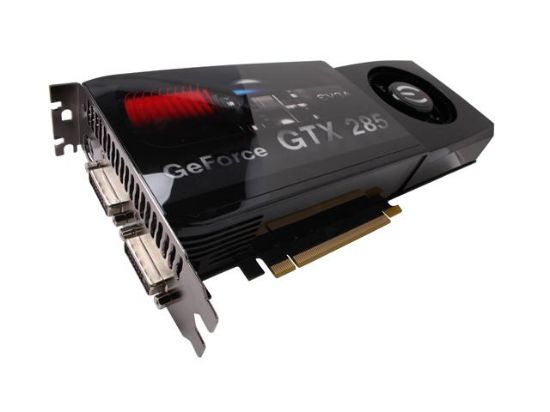 Picture of EVGA 01G-P3-1285-S1 GeForce GTX 285 SC Edition 1GB 512-bit GDDR3 PCI Express 2.0 x16 HDCP Ready SLI Supported Video Card