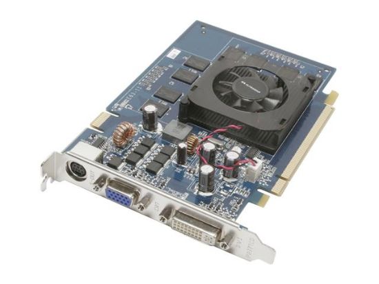 Picture of ECS N7600GS512DZ GeForce 7600GS 512MB 128-bit GDDR2 PCI Express x16 SLI Support Video Card