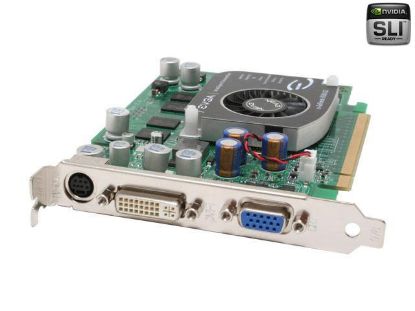 Picture of EVGA 512-P2-N548-TR GeForce 7600GS 512MB 128-bit GDDR2 PCI Express x16 SLI Support Video Card