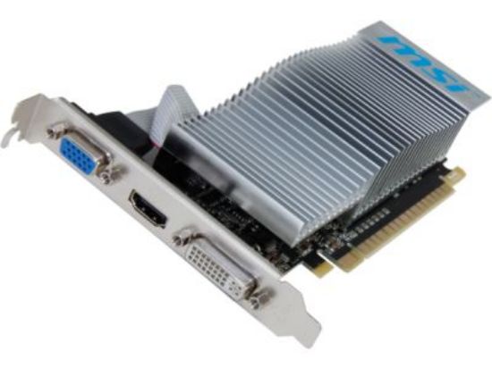 Picture of MSI N210-MD1GD3H/LP GeForce 210 1GB 128-bit GDDR2 PCI Express 2.0 x16 HDCP Ready Video Card