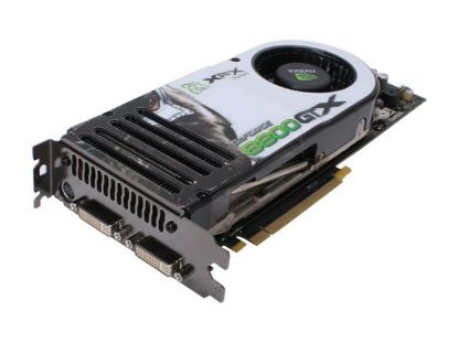 Picture of XFX PVT80FSHE9 GeForce 8800GTX Extreme 768MB 384-bit GDDR3 PCI Express x16 HDCP Ready SLI Supported Video Card