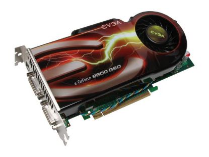 Picture of EVGA 768 P3 N968 S3 GeForce 9600 GSO 768MB 192-bit GDDR3 PCI Express 2.0 x16 HDCP Ready SLI Support Video Card