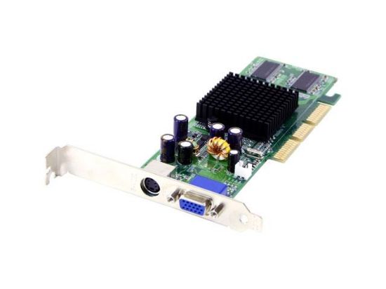 Picture of EVGA 128A8NV96TX GeForce MX4000 128MB 64-bit DDR AGP 4X/8X Low Profile Video Card
