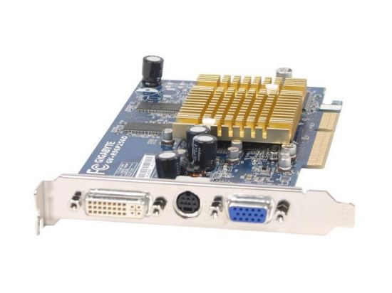 Picture of GIGABYTE GVR96P256D Radeon 9600PRO 256MB 128-bit DDR AGP 4X/8X Video Card