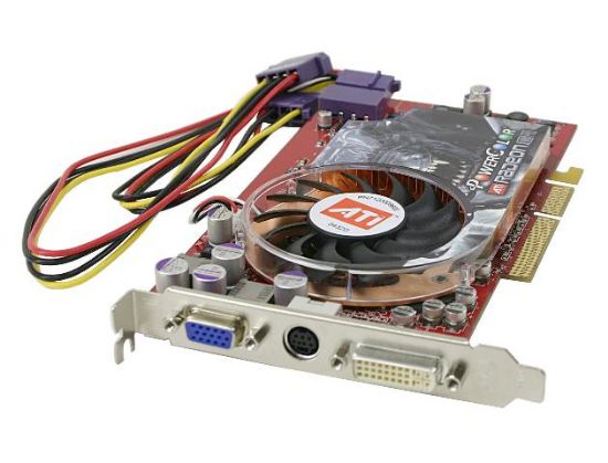 Picture of POWERCOLOR R42-PD3/R Radeon X800PRO 256MB 256-bit GDDR3 AGP 4X 8X Video Card