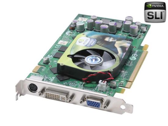 Picture of EVGA 256P2N383TX GeForce 6800 256MB 256-bit DDR PCI Express x16 SLI Support Video Card - OEM