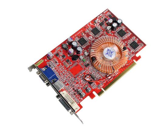 Picture of MSI RX600XTTD128 Radeon X600XT 128MB 128-bit DDR PCI Express x16 Video Card