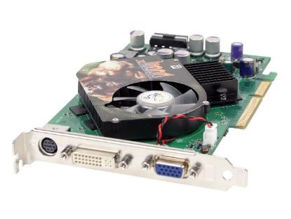 Picture of EVGA 128 A8 N350 B6 GeForce 6600GT 128MB 128-bit GDDR3 AGP 4X/8X Video Card