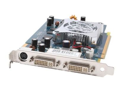 Picture of XFX PV-T43P-UDS7 GeForce 6600 256MB 128-bit GDDR2 PCI Express x16 SLI Support Video Card
