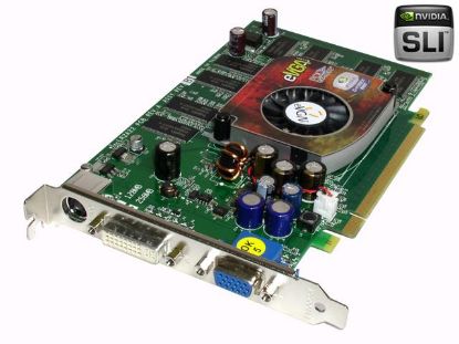 Picture of EVGA 256 P2 N369 LR GeForce 6600 256MB 128-bit DDR PCI Express x16 SLI Support Video Card