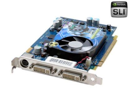 Picture of XFX PV-T43P-NDP7 GeForce 6600 128MB 128-bit GDDR3 PCI Express x16 SLI Support Video Card