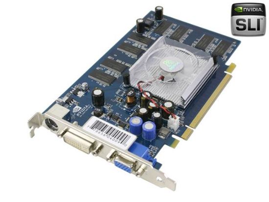 Picture of XFX PV-T43P-NAD7 GeForce 6600 128MB 128-bit DDR PCI Express x16 Video Card