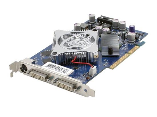 Picture of XFX PVT43KUDF3 GeForce 6600 256MB 128-bit DDR AGP 4X/8X Video Card