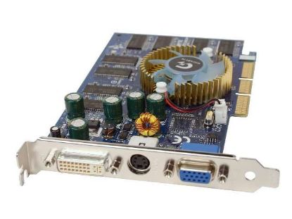 Picture of GIGABYTE GVN55128DP GeForce FX 5500 128MB 128-bit DDR AGP 4X/8X Video Card