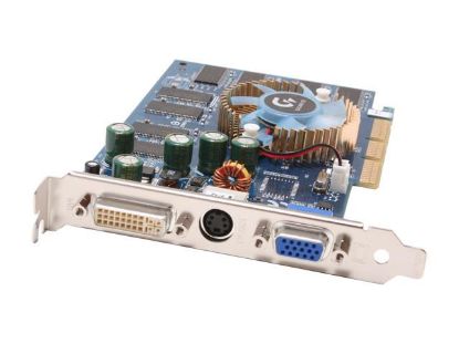 Picture of GIGABYTE GVN55256DE GeForce FX 5500 256MB 128-bit DDR AGP 4X/8X Video Card