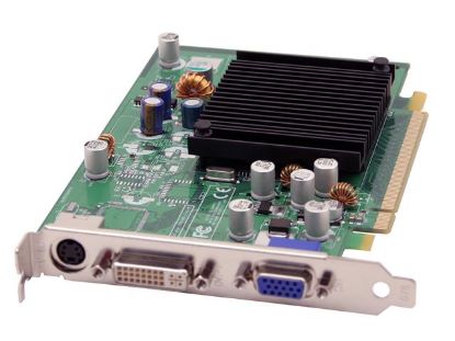 Picture of EVGA 016TC1N01D3 GeForce 6200TC 16MB (supporting 128MB) 32-bit DDR PCI Express x16 Video Card