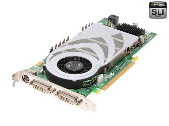 Picture of EVGA 256-P2-N528-AR GeForce 7800GTX 256MB 256-bit GDDR3 PCI Express x16 SLI Support Video Card