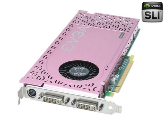 Picture of EVGA 256 P2 N530 A1 GeForce 7800GTX 256MB 256-bit GDDR3 PCI Express x16 SLI Support Video Card