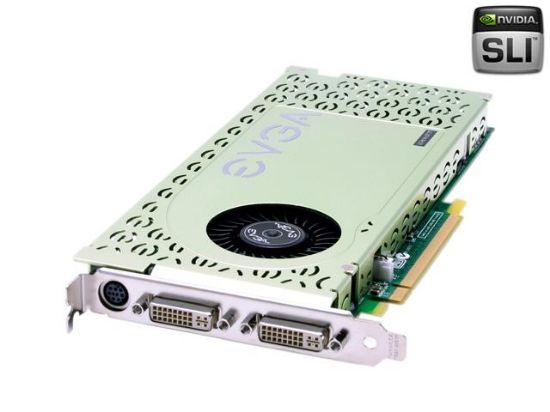 Picture of EVGA 256-P2-N531-TX GeForce 7800GTX 256MB 256-bit GDDR3 PCI Express x16 SLI Support Video Card