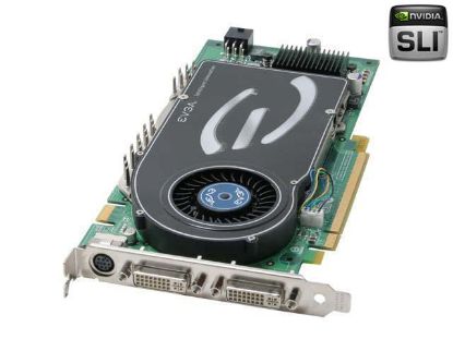 Picture of EVGA 256-P2-N538-KS With Battlefield 2 Bundle GeForce 7800GTX 256MB 256-bit GDDR3 PCI Express x16 SLI Support Video Card