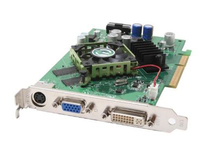 Picture of EVGA 256 A8 N330 LX GeForce 6600LE 256MB 128-bit DDR AGP 4X/8X Video Card
