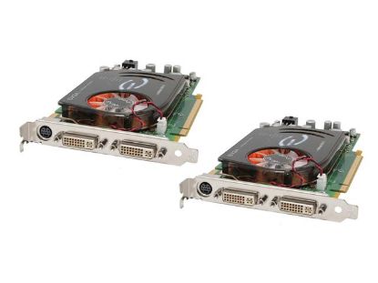 Picture of EVGA 256P2N569BM GeForce 7900GT 256MB 256-bit GDDR3 PCI Express x16 SLI Support Dual Signature Series Video Card