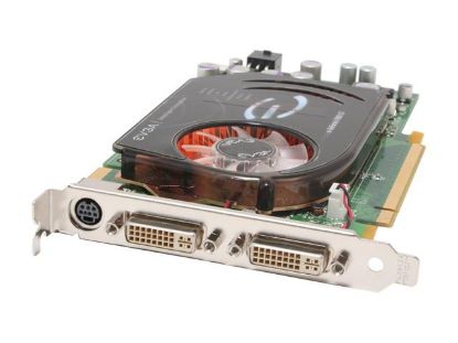 Picture of EVGA 512-P2-N568-S1 GeForce 7900GT 512MB 256-bit GDDR3 PCI Express x16 SLI Supported KO Video Card