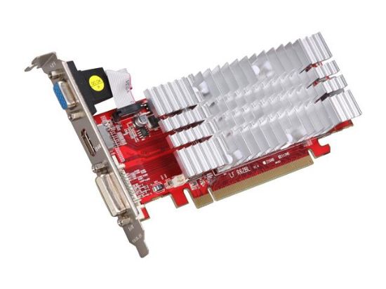 Picture of POWERCOLOR AX3450-512MD2-H Radeon HD 3450 512MB 64-bit DDR2 PCI Express 2.0 x16 HDCP Ready Video Card