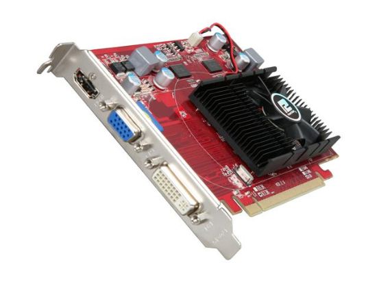 Picture of POWERCOLOR AX4650-1GBK3-H Radeon HD 4650 1GB 128-bit DDR3 PCI Express 2.0 x16 HDCP Ready Video Card