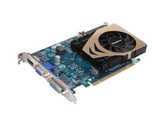 Picture of GIGABYTE GVR465OC1GI Radeon HD 4650 1GB 128-bit GDDR2 PCI Express 2.0 x16 HDCP Ready Video Card