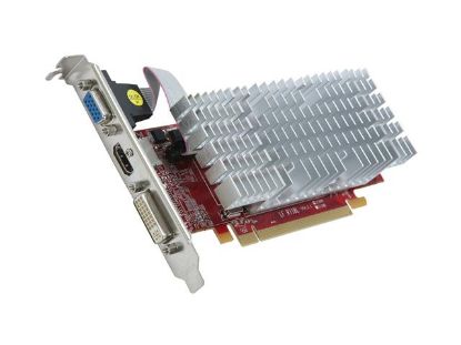 Picture of POWERCOLOR AX4350 512MD2 H Radeon HD 4350 512MB 64-bit GDDR2 PCI Express 2.0 x16 HDCP Ready CrossFireX Support Video Card