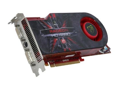 Picture of XFX HD-489A-ZDF Radeon HD 4890 1GB 256-bit GDDR5 PCI Express 2.0 x16 HDCP Ready CrossFireX Support Video Card