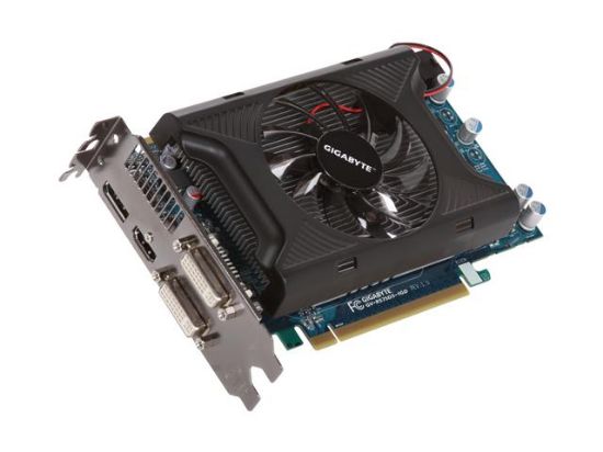 Picture of GIGABYTE GV R575D5 1GD Radeon HD 5750 1GB 128-bit GDDR5 PCI Express 2.0 x16 HDCP Ready CrossFireX Support Video Card