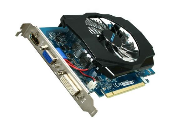 Picture of GIGABYTE GV R555D3 1GI Radeon HD 5550 1GB 128-bit DDR3 PCI Express 2.1 x16 HDCP Ready Video Card