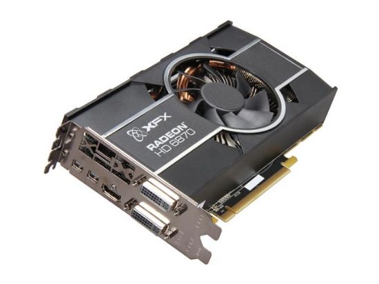 Picture of XFX HD-687A ZHFC Radeon HD 6870 1GB 256-bit GDDR5 PCI Express 2.1 x16 HDCP Ready CrossFireX Support Video Card