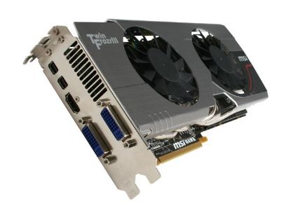 Picture of MSI R6870HAWK Radeon HD 6870 1GB 256-bit GDDR5 PCI Express 2.1 x16 HDCP Ready CrossFireX Support Video Card with Eyefinity