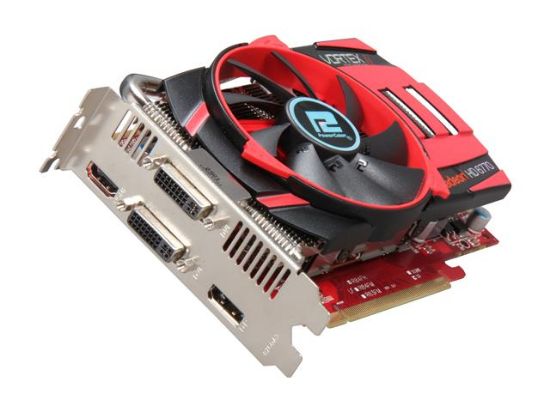 Picture of POWERCOLOR AX6770 1GBD5-PPVG PCS Radeon HD 6770 1GB 128-bit GDDR5 PCI Express 2.1 x16 HDCP Ready CrossFireX Support Video Card