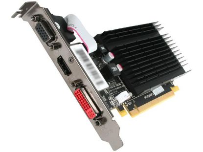 Picture of XFX HD-545X ZHH2 Radeon HD 5450 1GB 64-bit DDR2 PCI Express 2.1 x16 HDCP Ready Low Profile Ready Video Card