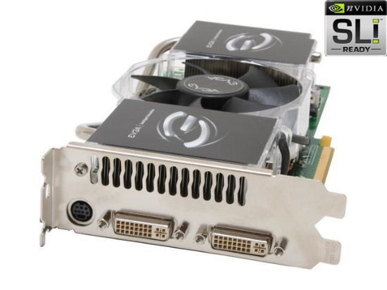 Picture of EVGA 512-P2-N570 A2 GeForce 7900GTX 512MB 256-bit GDDR3 PCI Express x16 SLI Support Video Card