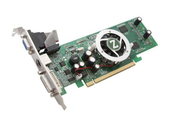 Picture of ZOGIS ZO73LEDLTC GeForce 7300LE 256MB (TurboCache to 512MB) 64-bit GDDR2 PCI Express x16 SLI Support Low Profile Video Card